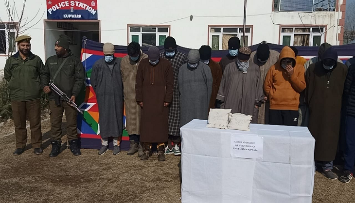 J&K: Drug module busted; cops, political activist arrested 