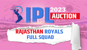 IPL Auction 2023: Here’s the full squad of Rajasthan Royals