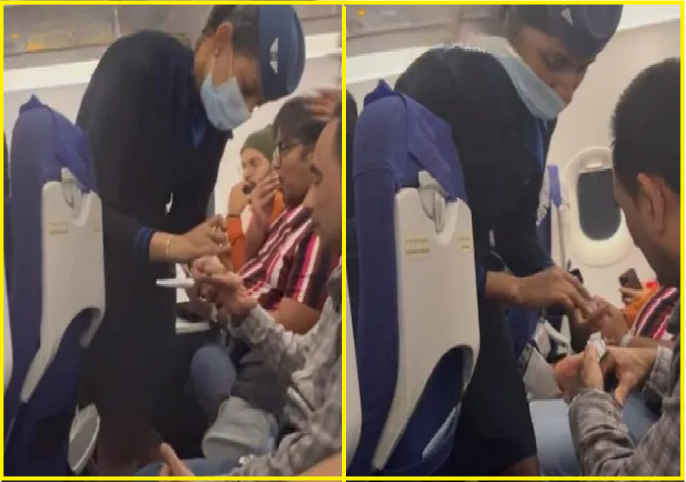 IndiGo air hostess provides mid-air medical assistance, internet showers praise [Video]