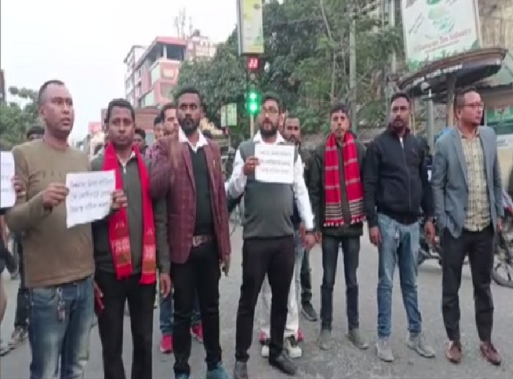 Protests erupt in Assam against decision to merge four districts with existing ones