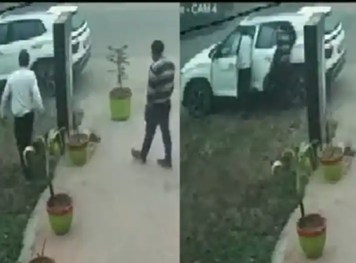 Caught on Camera: Men try to kidnap Haryana woman in broad day light, failed 