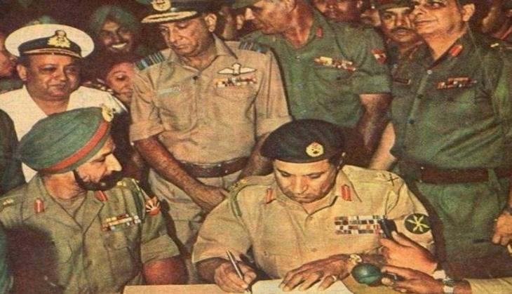 Taliban leader shames Pakistan by sharing picture of 1971 war surrender to India