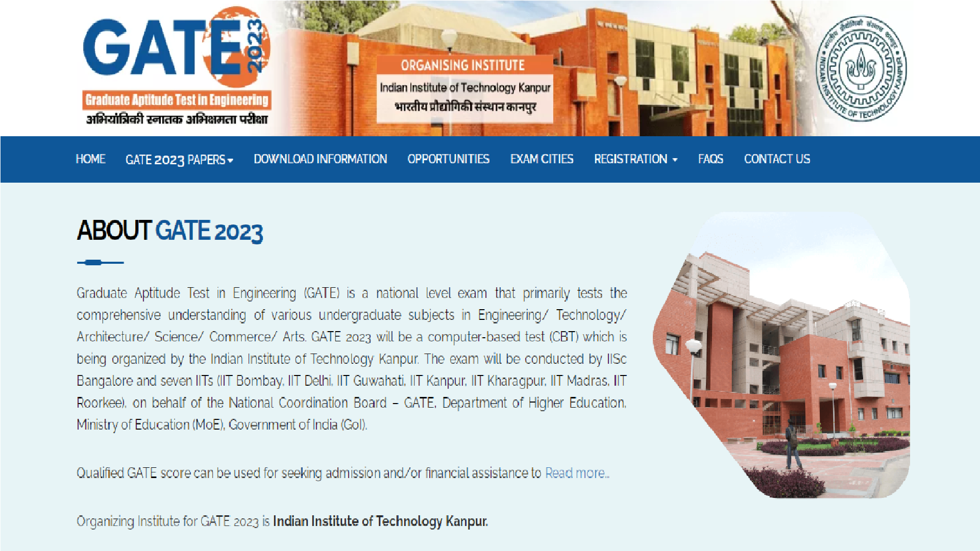 GATE 2023 Admit Card release date deferred; check important announcement here 