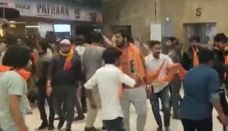 Bajrang Dal Protests Against Film 'Pathaan,' Tear Down Shah Rukh Khan's ...