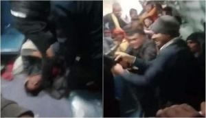 Ticket collectors brutally thrash passenger on Mumbai-Jainagar train; video goes viral