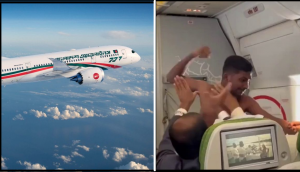 Another Mid-Air Brawl: Watch shirtless man throws punches at passenger on Biman Bangladesh flight