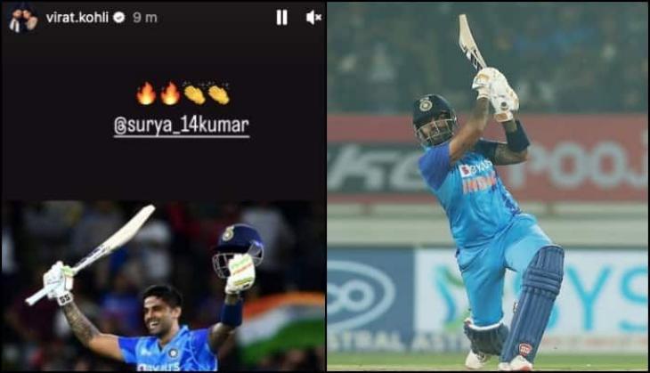 Suryakumar Yadav reacts to Virat Kohli's Instagram story after century against SL; here's his reply [WATCH]