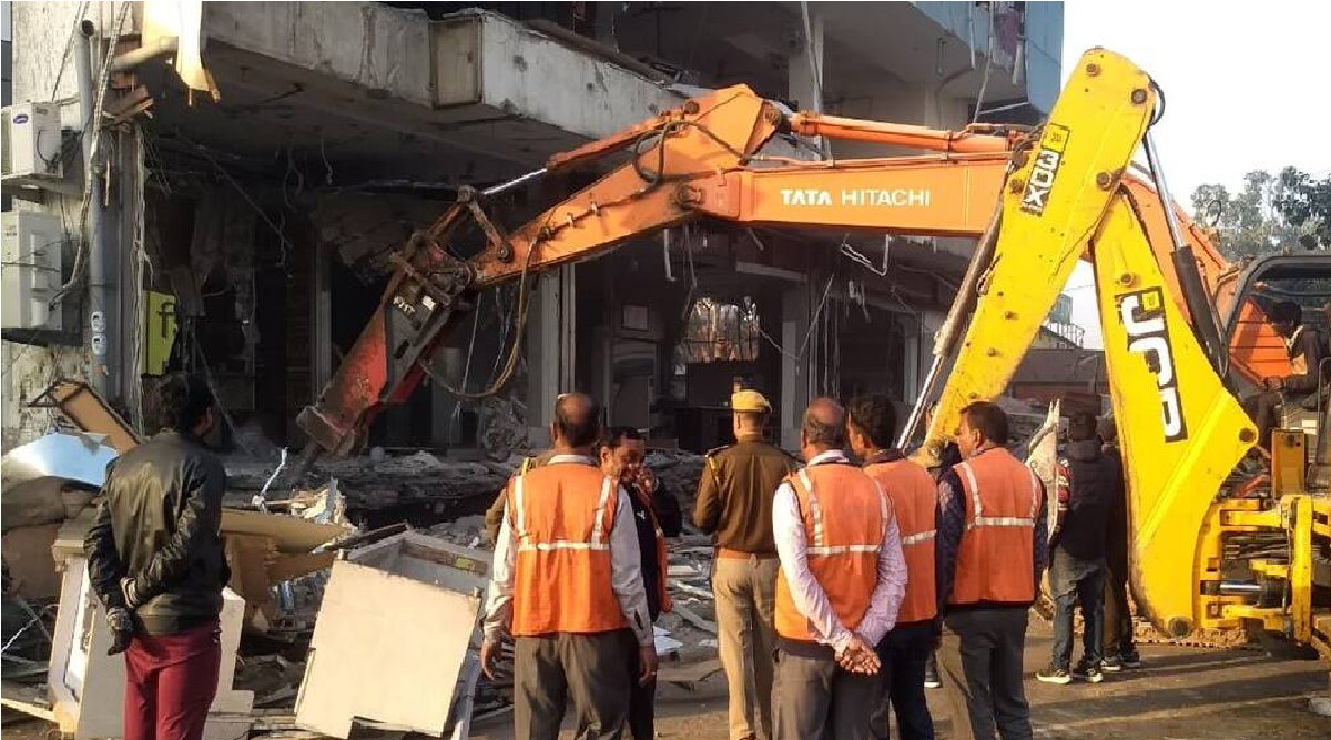 Rajasthan Question Paper Leak Case: Gehlot govt demolishes institute run by accused [WATCH]