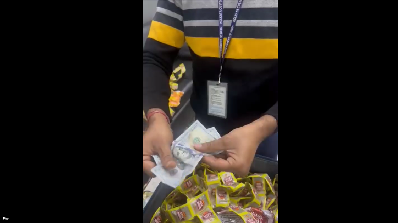 Video: Man hides $40000 inside Gutkha sachets, tries to fly to Bangkok
