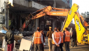 Rajasthan Question Paper Leak Case: Gehlot govt demolishes institute run by accused [WATCH]