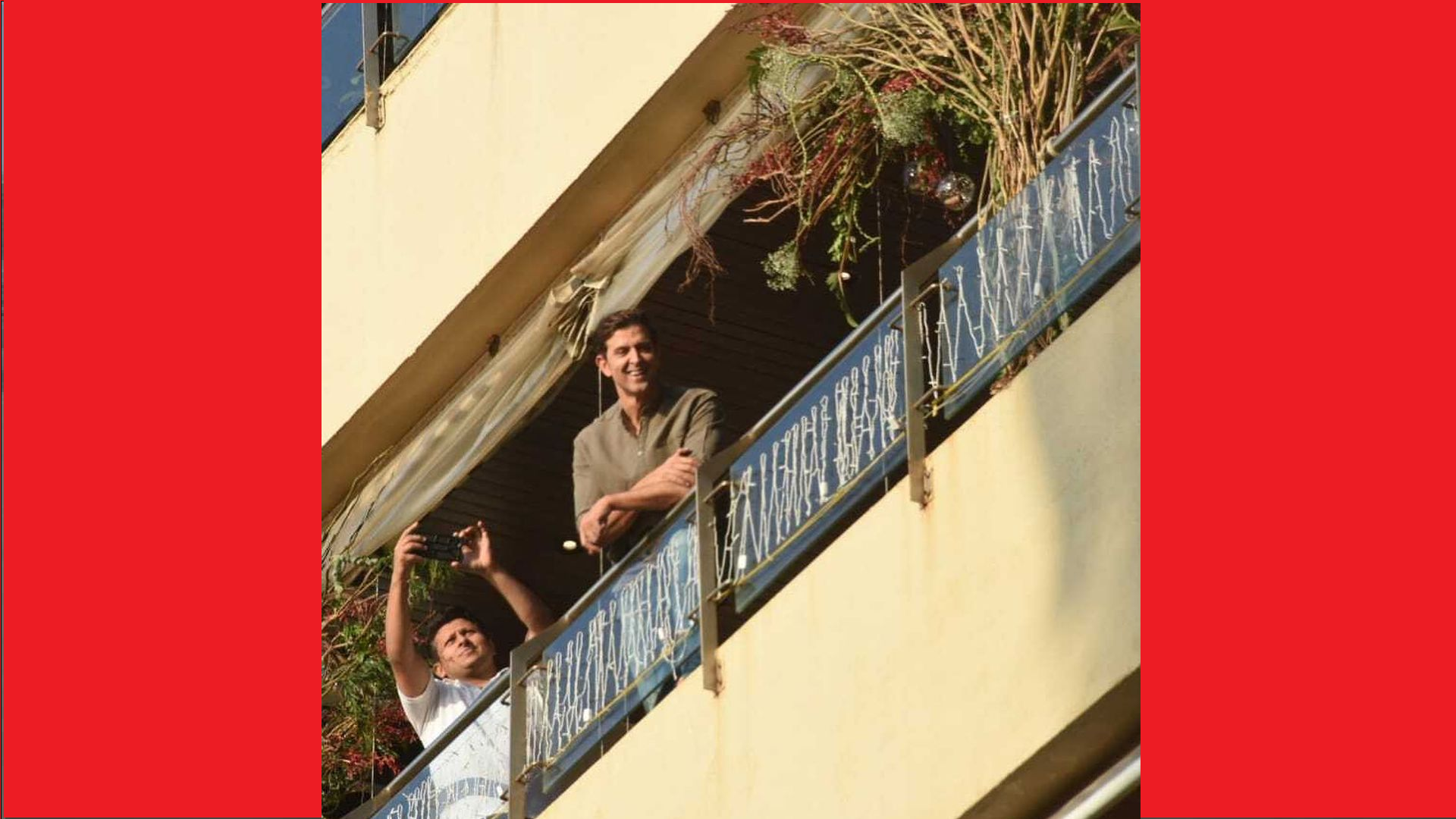 Hrithik Roshan greets fans outside his residence on 49th birthday