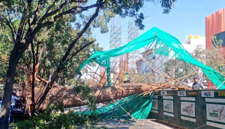 Bengaluru: Woman, toddler killed after under-construction metro pillar collapses 