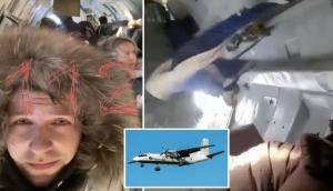 Russian plane's rear door opens mid-air; passengers terrified [WATCH]