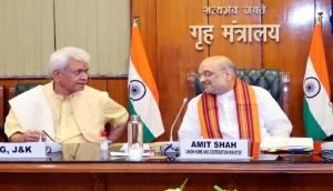 Amit Shah holds high-level meeting over security-related issues in J-K