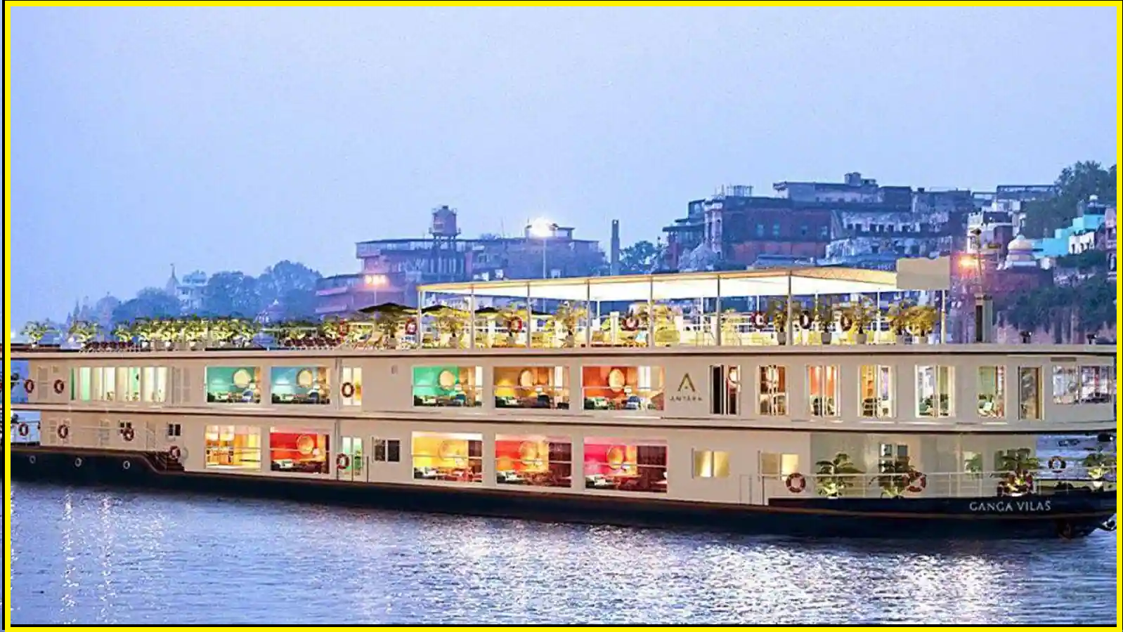 MV Ganga Vilas Inside Pics: PM Modi flags off world's longest river cruise
