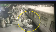 Watch: RPF jawan, passenger save woman’s life after she falls off moving train in Mumbai