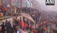 Makar Sankranti: Devotees take holy dip in Ganga in Varanasi