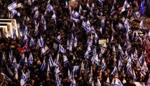 Israel: Over 80,000 people turn out for protests against Netanyahu govt