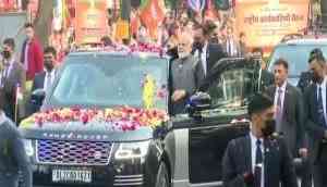 PM Modi holds mega roadshow in Delhi