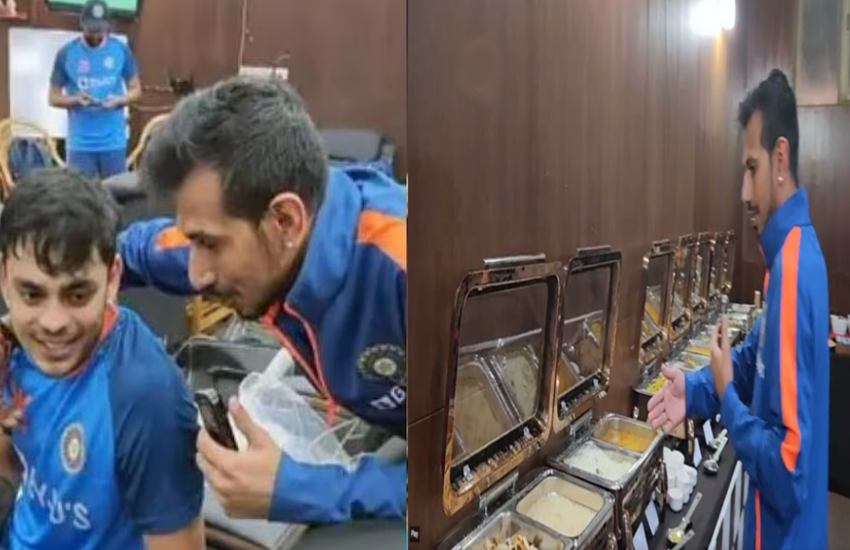 Rohit Sharma hilariously trolls Yuzvendra Chahal as spinner gives tour of dressing room [WATCH]