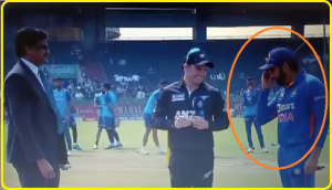 INDvsNZ: Watch Rohit Sharma’s epic brain fade moment after winning toss; Latham, Srinath couldn’t stop laughing