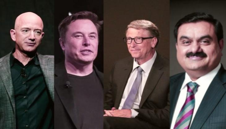 World's richest people: Gautam Adani slips to 4th spot, Jeff Bezos in top 3; Checkout new rankings