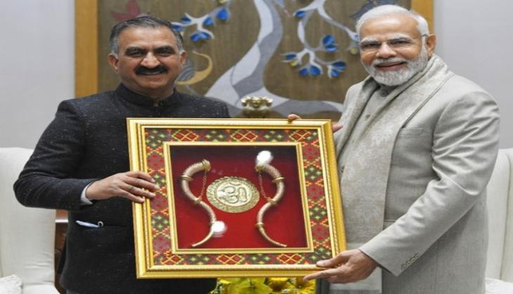 Himachal CM Sukhvinder Singh Sukhu calls on PM Modi, Amit Shah 