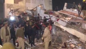 UP: 14 people rescued so far in Lucknow building collapse 