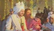 Indian cricketer Axar Patel ties knot with Maha Patel in Vadodara [WATCH]