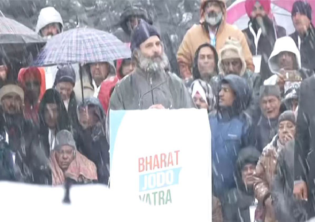 Why did I not wear a sweater.... Rahul Gandhi narrates Bharat Jodo Yatra stories in closing ceremony