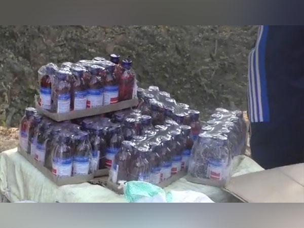 1280 bottles of cough syrup seized near Assam-Tripura border