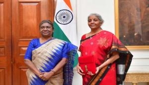 Nirmala Sitharaman meets President Murmu ahead of Union budget presentation
