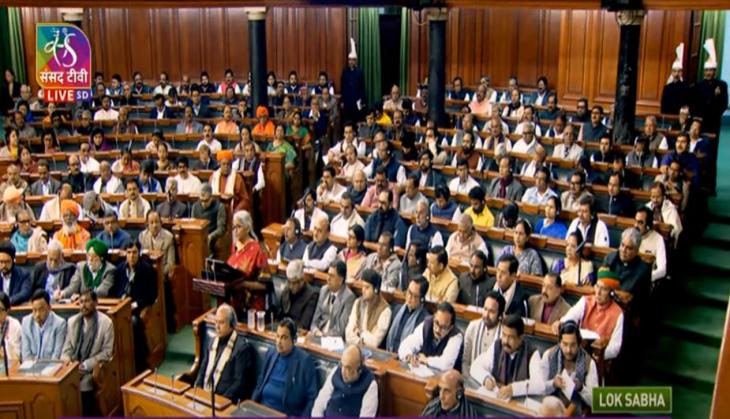 Budget 2023: Oppn counters 'Modi, Modi' slogans with 'Bharat Jodo' during FM Sitharaman's speech