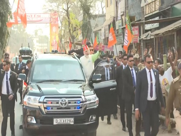 Tripura: PM Modi holds roadshow in poll-bound Tripura