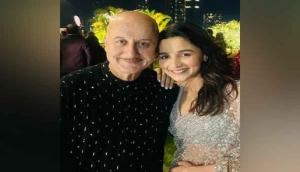 Anupam Kher recalls calling Alia 'born actress' in her childhood, check out duo's pic from Sid-Kiara's reception 