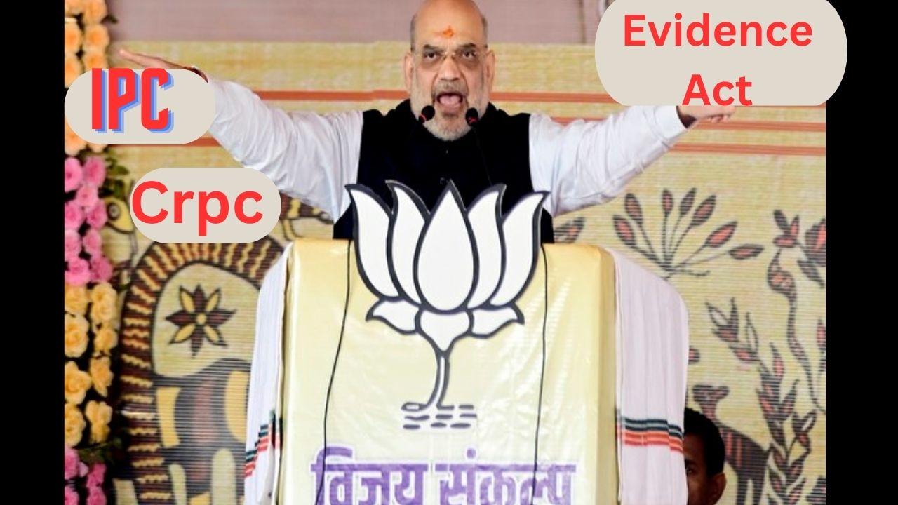 Big Decision: Amit Shah says govt to bring changes in IPC, CrPc, Evidence Act