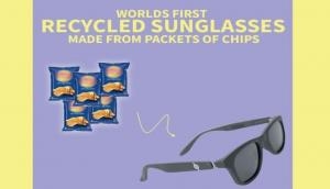 Made in India: World's first recycled sunglasses from packets of chips