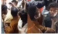 Viral Video: Migrant labourers brutally beaten up by local goon on train in Tamil Nadu