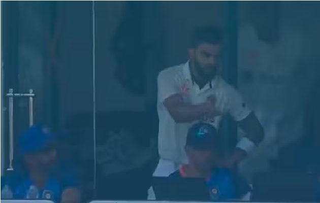 India Vs Australia: Watch Virat look angry in dressing room after controversial dismissal in 2nd Test