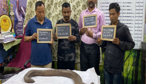 The ‘Miracle’ Snake: 4 men arrested in West Bengal for smuggling rare snake