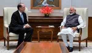 World Bank president meets PM Modi, commends India on maintaining solid growth during slowdown