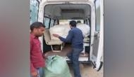 Shocker: Rajasthan hospital ambulance transports footwear instead of patients; driver removed
