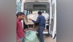 Shocker: Rajasthan hospital ambulance transports footwear instead of patients; driver removed