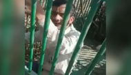 Viral Video: Watch man gets trapped in cage installed to capture leopard