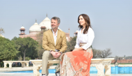 Denmark Crown Prince, Princes visit majestic Taj Mahal [WATCH PICS]