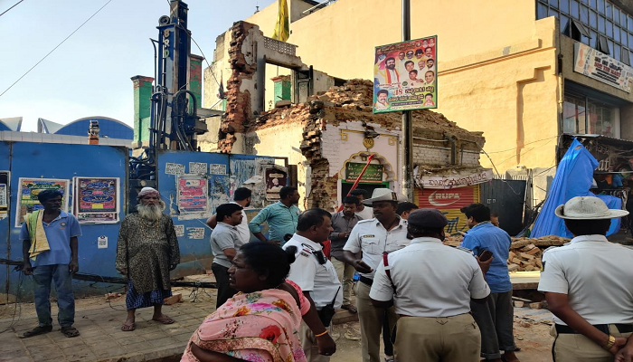 Bengaluru: 1 dead after portion of Dargah collapses during demolition drive