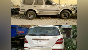 Prayagraj Police conducts raid on Atiq Ahmed's residence in Lucknow, seizes two luxury cars
