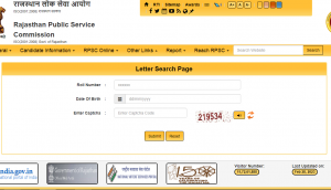 RPSC SI Interview Call Letter 2021 released; download in 1 click 