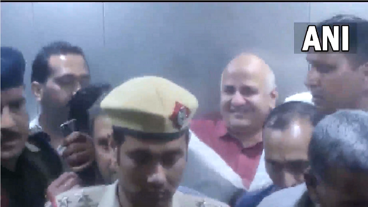 Watch: Manish Sisodia leaves Rouse Avenue Court after being sent to 14-day judicial custody