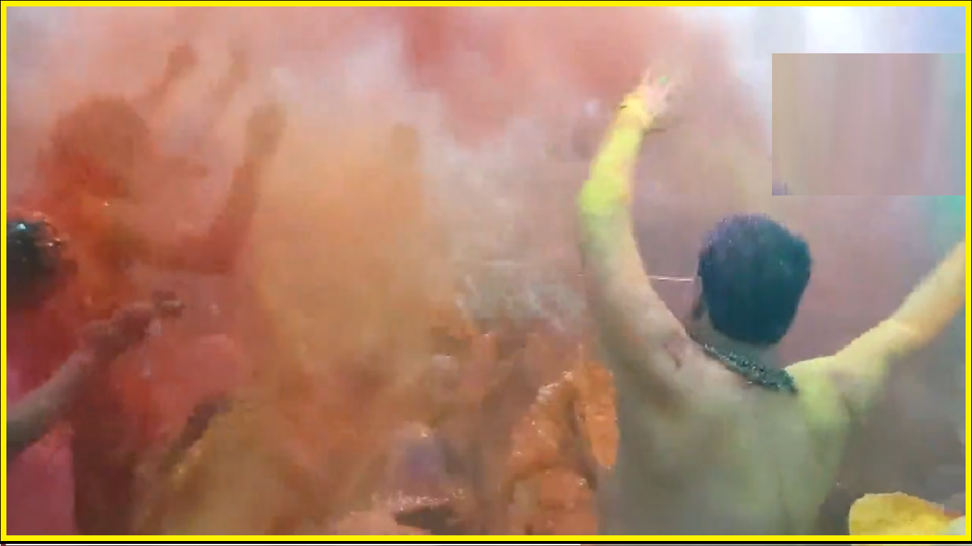 Mesmerising: Watch devotees, priests play Holi with Mahakal during Bhasma Aarti